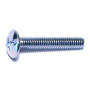 MIDWEST FASTENER #8-32 x 1 in Combination Phillips/Slotted Truss Machine Screw, Zinc Plated Steel, 100 PK 01967